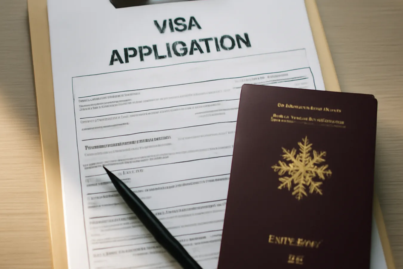 Dossier de demande de visa conjoint de Français