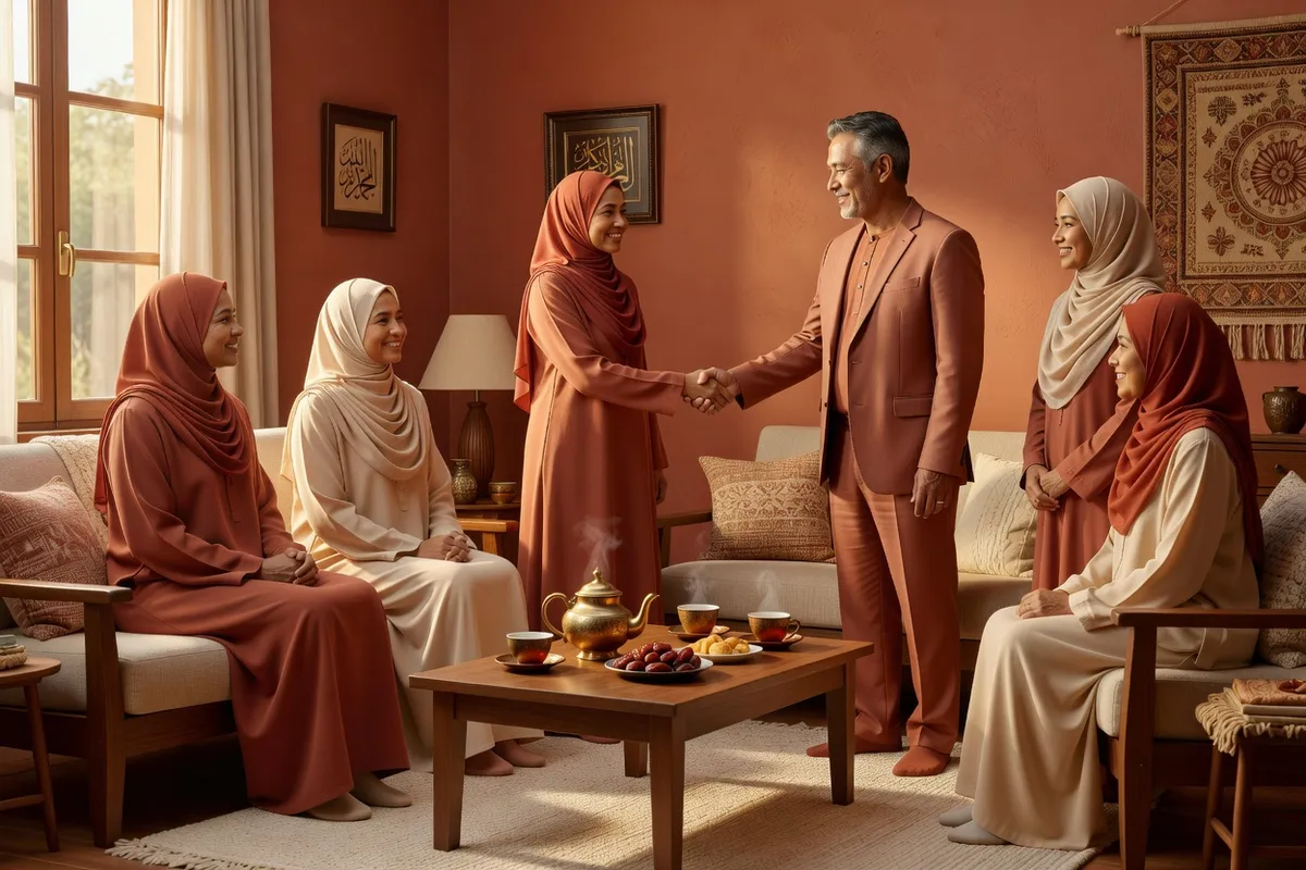 Rencontre en famille selon les traditions d’Asie du Sud-Est