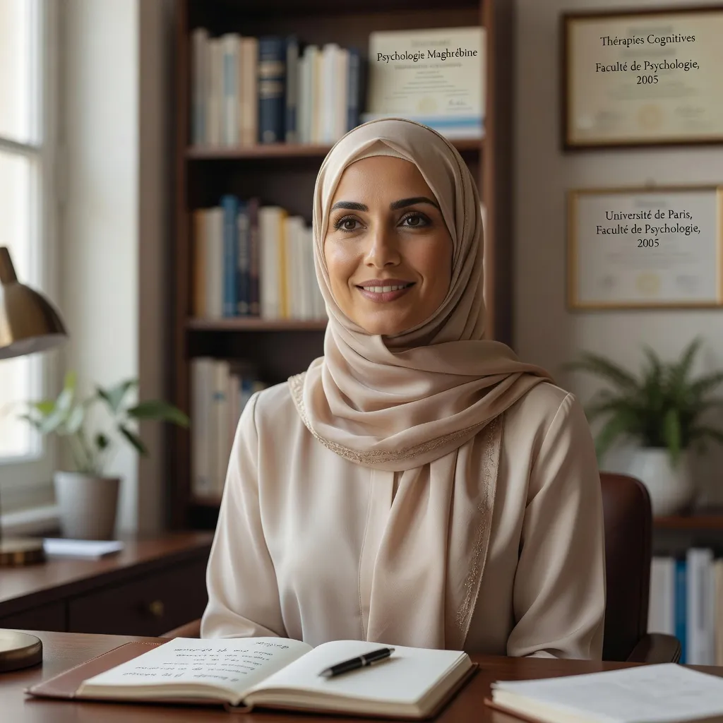 Yasmina B., psychologue clinicienne à Paris
